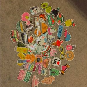 assorted stickers